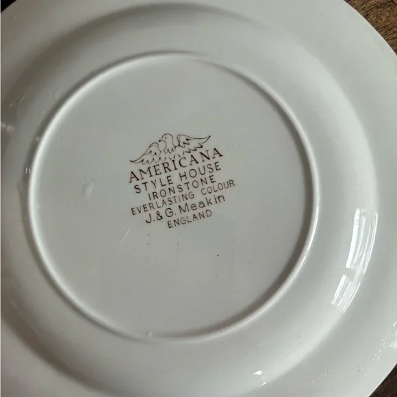 Vintage Nautical Brown Plate - Picture 4 of 4